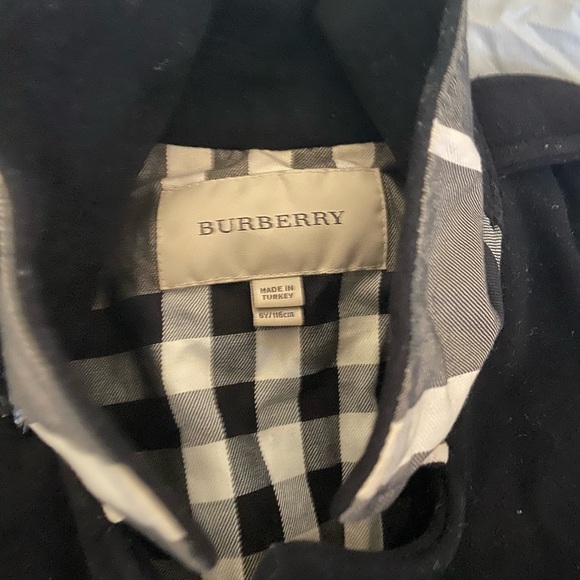 BURBERRY WOOL PEACOAT KIDS 6YRS - Picture 4 of 4
